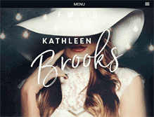 Tablet Screenshot of kathleen-brooks.com